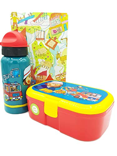 Lutz Mauder Feuerwehrmann Benny Brandmeister Brotzeitdose – Praktische Lunchbox Für Kinder Lutz Mauder Feuerwehrmann Benny Brandmeister Brotzeitdose – Praktische Lunchbox Für Kinder